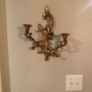 Ornate vintage/antique wall sconce